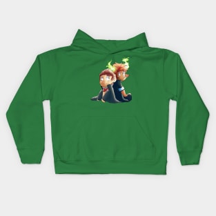 Chibi Gunzo and wakan Kids Hoodie